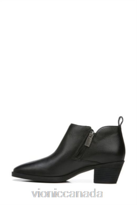 Vionic Cecily Black Waterproof Tumbled Leather Ankle Boots 4642661498Vionic canada sale