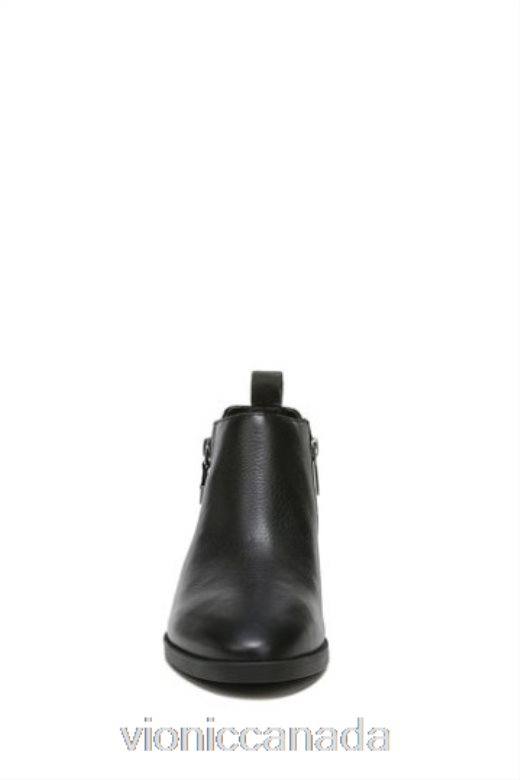 Vionic Cecily Black Waterproof Tumbled Leather Ankle Boots 4642661498Vionic canada sale
