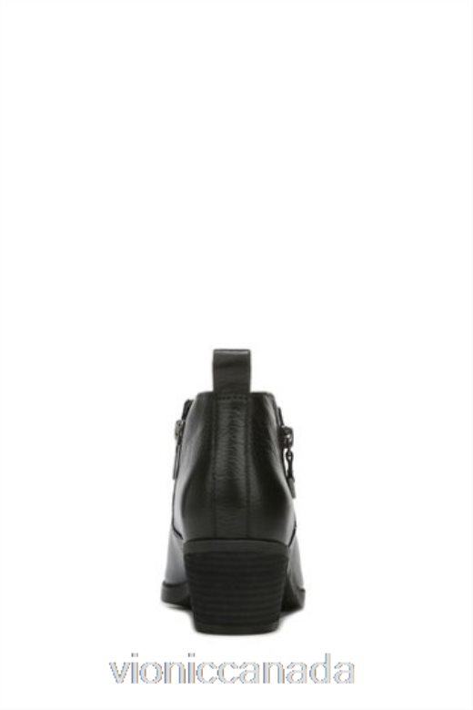 Vionic Cecily Black Waterproof Tumbled Leather Ankle Boots 4642661498Vionic canada sale