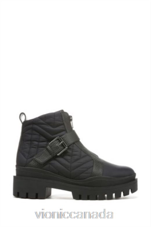 Vionic Janara Black Waterproof Nylon Mid Shaft Boots 4642661652Vionic boots canada