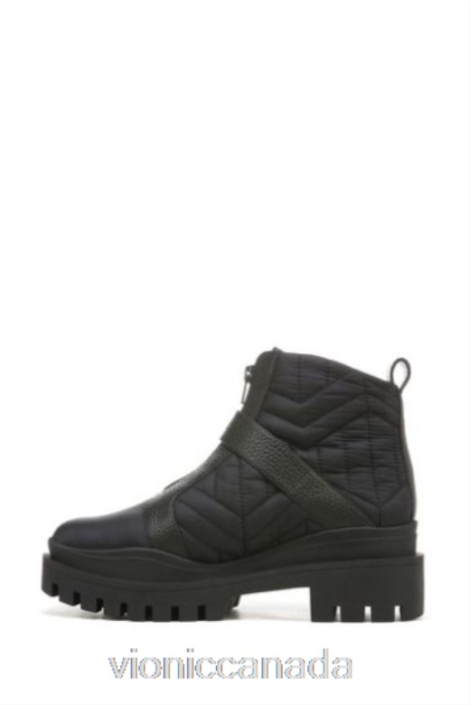 Vionic Janara Black Waterproof Nylon Mid Shaft Boots 4642661652Vionic boots canada