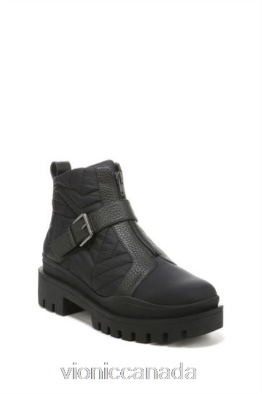 Vionic Janara Black Waterproof Nylon Mid Shaft Boots 4642661652Vionic boots canada