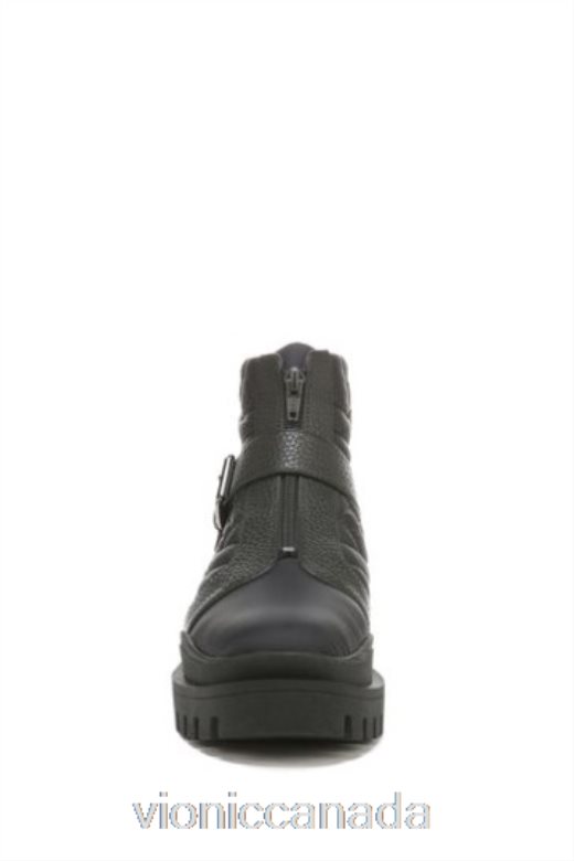 Vionic Janara Black Waterproof Nylon Mid Shaft Boots 4642661652Vionic boots canada