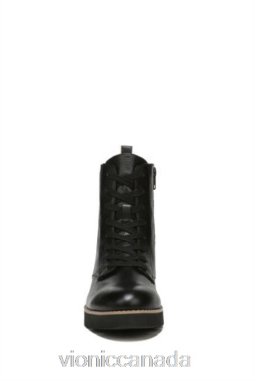 Vionic Lani Black Waterproof Tumbled Mid Shaft Boots 4642661519Vionic boots canada