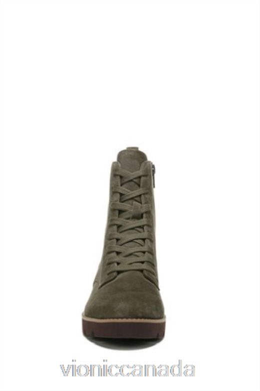 Vionic Lani Olive Waterproof Suede Green Mid Shaft Boots 4642661521Vionic calgary
