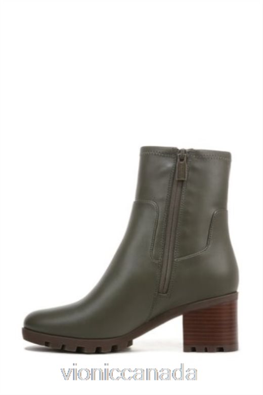 Vionic Olive Green Stretch Synthetic Ronan Mid Shaft Boots 4642661653Vionic calgary