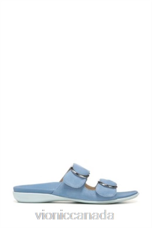Vionic Blue Corlee Slider Sandals 4642661565Vionic shoes calgary