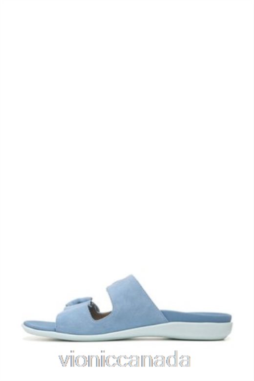 Vionic Blue Corlee Slider Sandals 4642661565Vionic shoes calgary