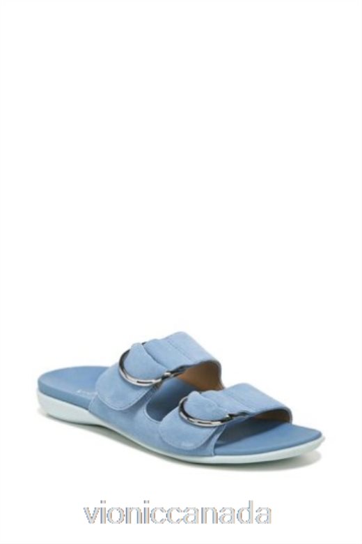 Vionic Blue Corlee Slider Sandals 4642661565Vionic shoes calgary