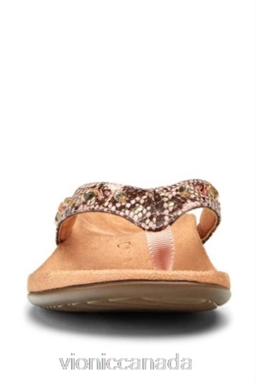 Vionic Camellia Blush Pink Lucia Toe Post Sandals 4642661507Vionic shoes calgary