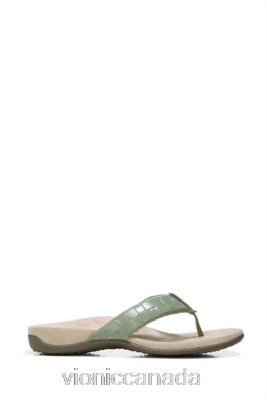 Vionic Green Layne Thong Sandals 4642661594Vionic canada