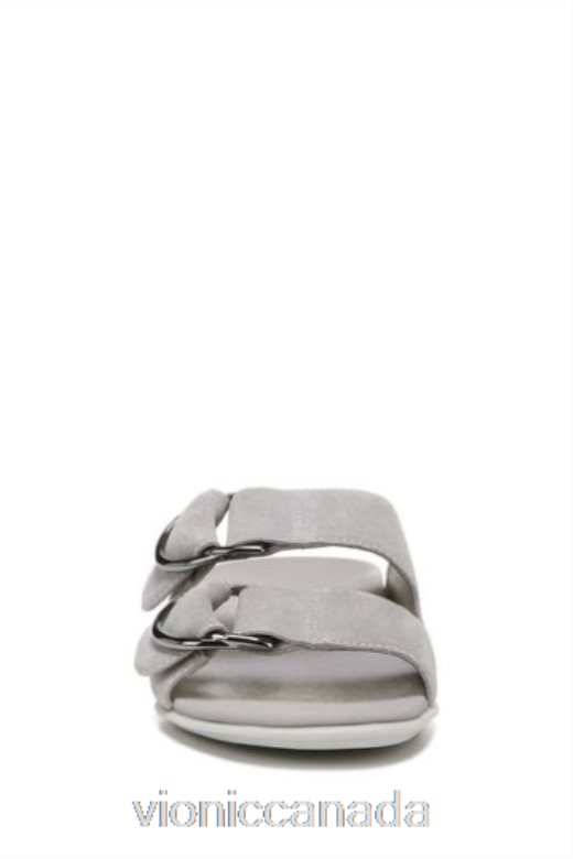 Vionic Grey Corlee Slider Sandals 4642661536Vionic boots canada