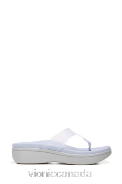 Vionic Luminous Blue Thong Wedge Sandals 4642661645Vionic boots canada