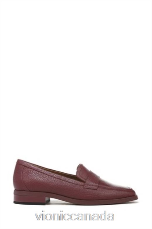 Vionic Shiraz Red Tumbled Leather Sellah Slip On Shoes 4642661597Vionic boots canada