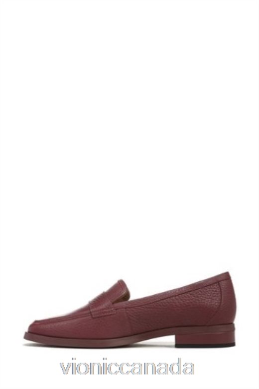 Vionic Shiraz Red Tumbled Leather Sellah Slip On Shoes 4642661597Vionic boots canada