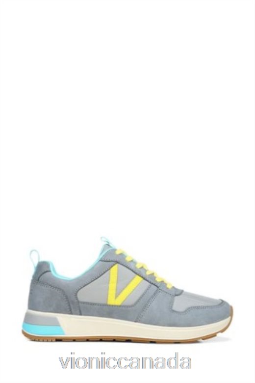 Vionic Grey Rechelle Lace Up Trainer Sneakers 4642661643Vionic canada sale