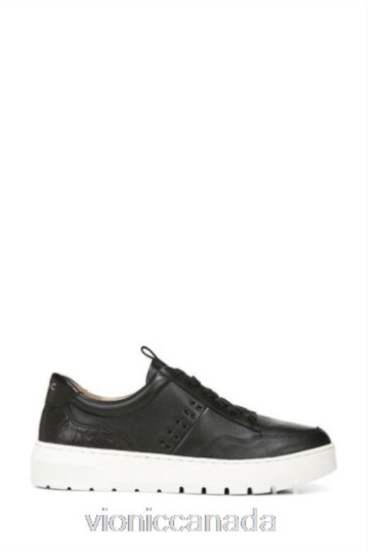 Vionic Ysenia Black Lace Up Sneaker Trainers New 4642661664Vionic calgary