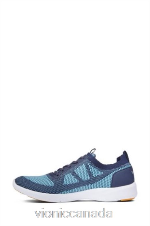 Vionic Blue Lenora knit Lace Up Trainers New 4642661670Vionic canada sale
