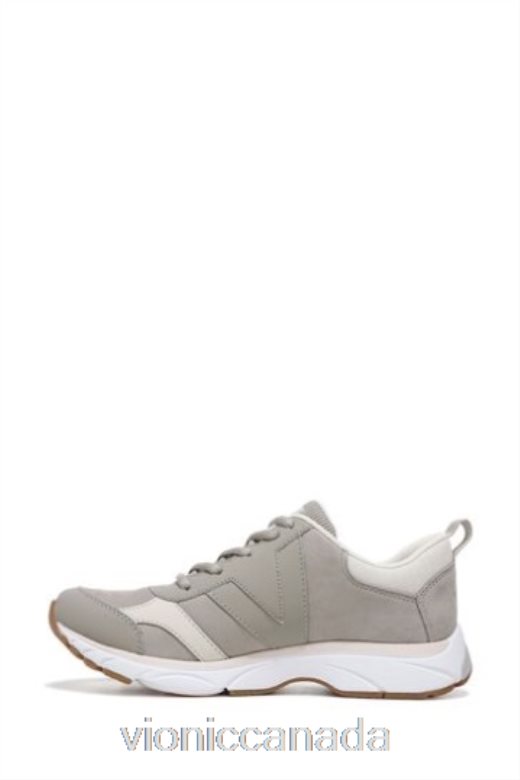 Vionic Grey Dark Taupe Zanny Lace Up Trainers 4642661649Vionic shoes calgary