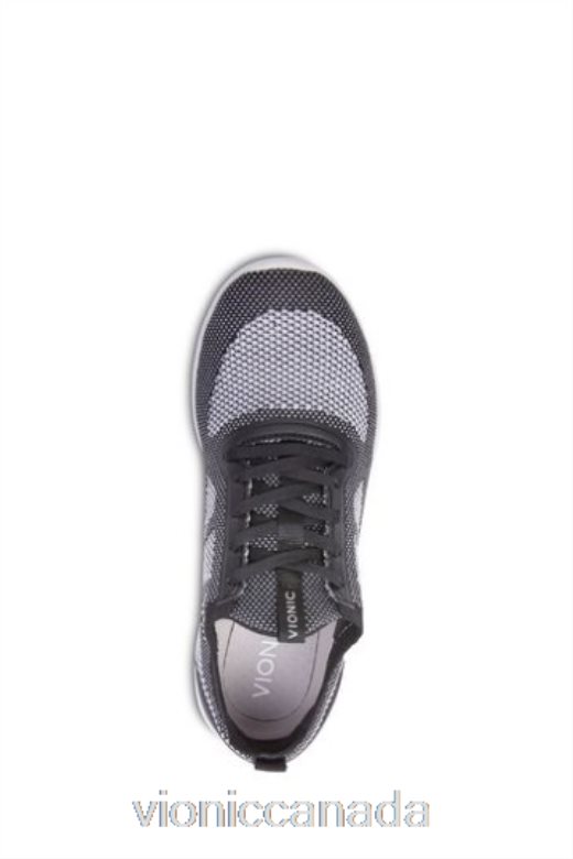 Vionic Lenora Black Knit Lace Up Trainers 4642661646Vionic boots canada