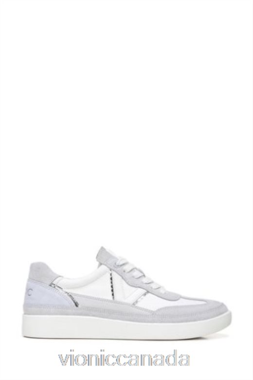 Vionic Mylie White Canvas Lace Up Trainers 4642661632Vionic canada sale