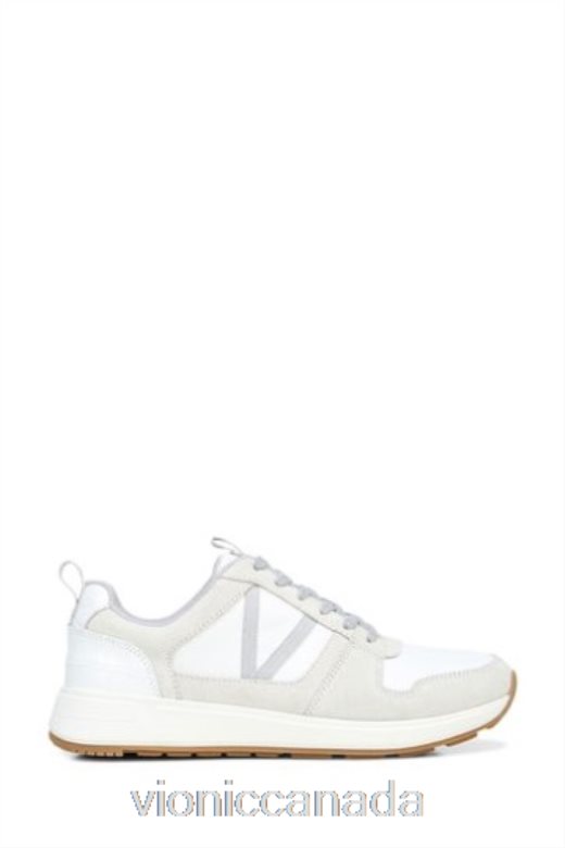 Vionic Rechelle White Lace Up Trainers 4642661601Vionic calgary