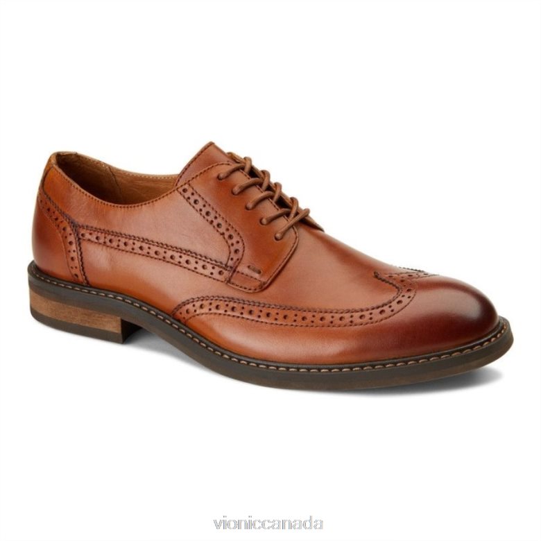 Vionic Bruno Oxford 46426628 Dark Tan Vionic calgary