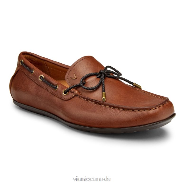 Vionic Luca Slip On Loafer 464266177 Tobacco Leather Vionic canada shoes