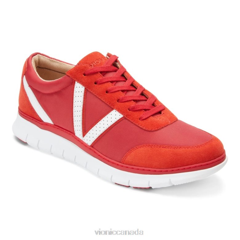 Vionic Ansel Trainer 46426638 Cherry Vionic sandals canada