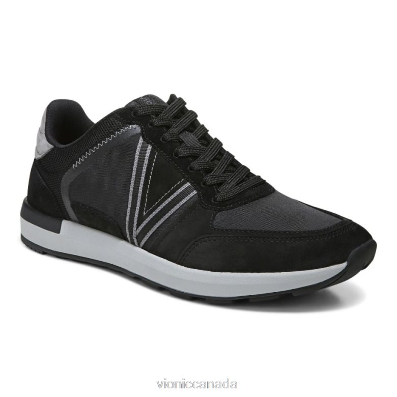 Vionic Bradey Sneaker 4642661457 Black Charcoal Vionic canada shoes
