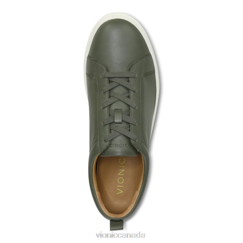 Vionic Lucas Lace up Sneaker 4642661460 Olive Vionic boots canada