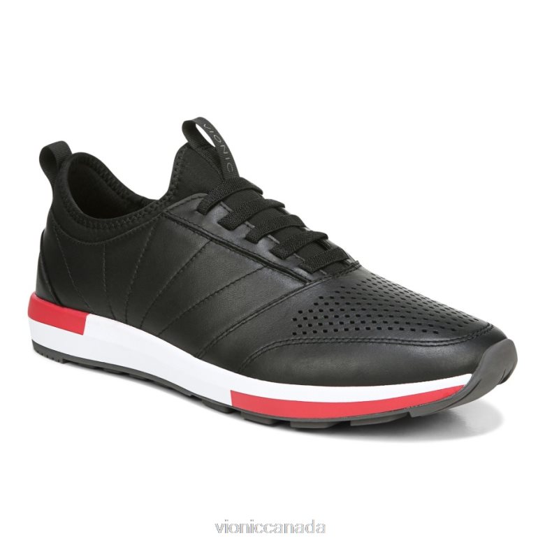Vionic Trent Sneaker 4642661472 Black Leather Vionic sneakers
