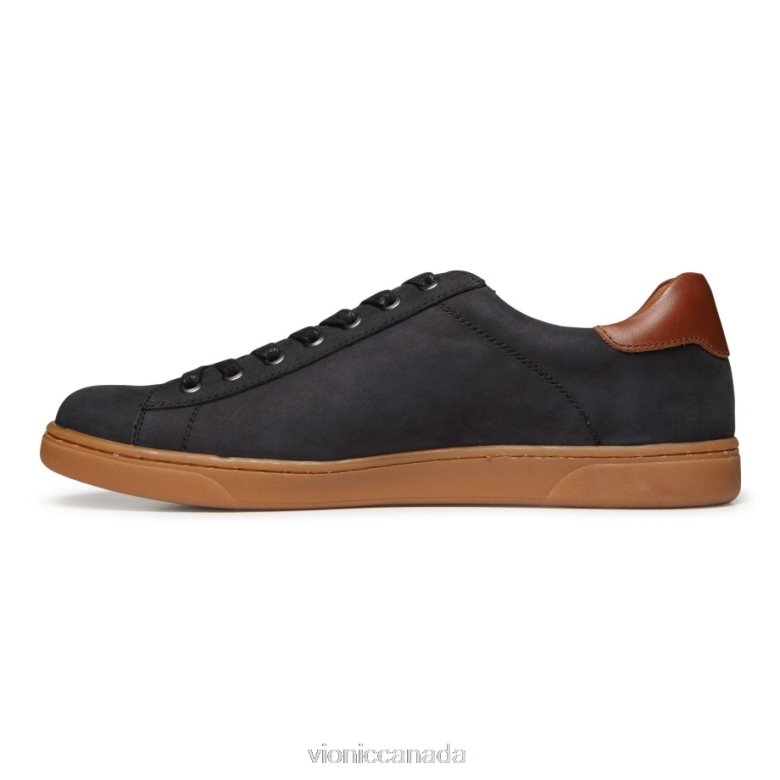 Vionic Baldwin Lace Up Casual Trainer 46426645 Black Nubuck Vionic sneakers