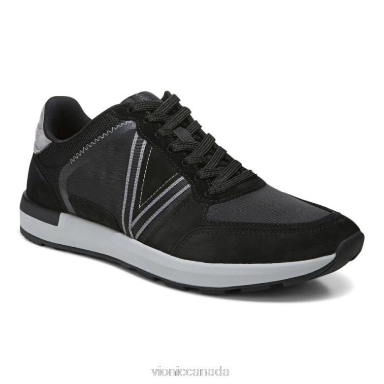 Vionic Bradey Trainer 464266300 Black Charcoal Vionic sandals canada