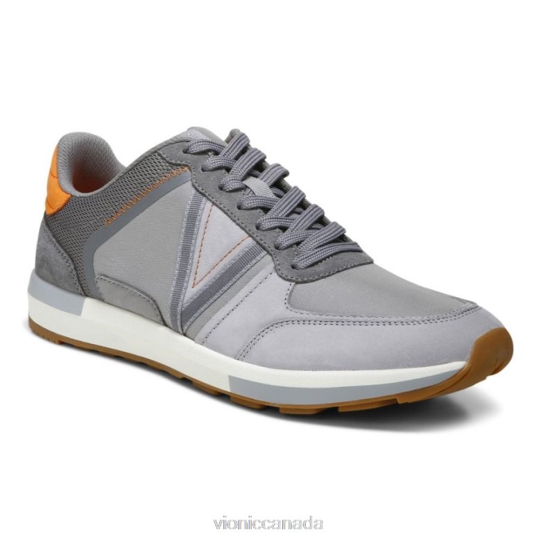 Vionic Bradey Trainer 464266302 Vapor Charcoal Vionic canada shoes