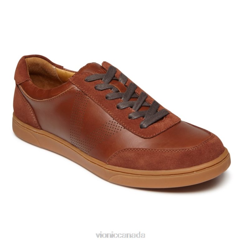 Vionic Brok Casual Lace Up Trainer 46426658 Dark Brown Vionic canada sale