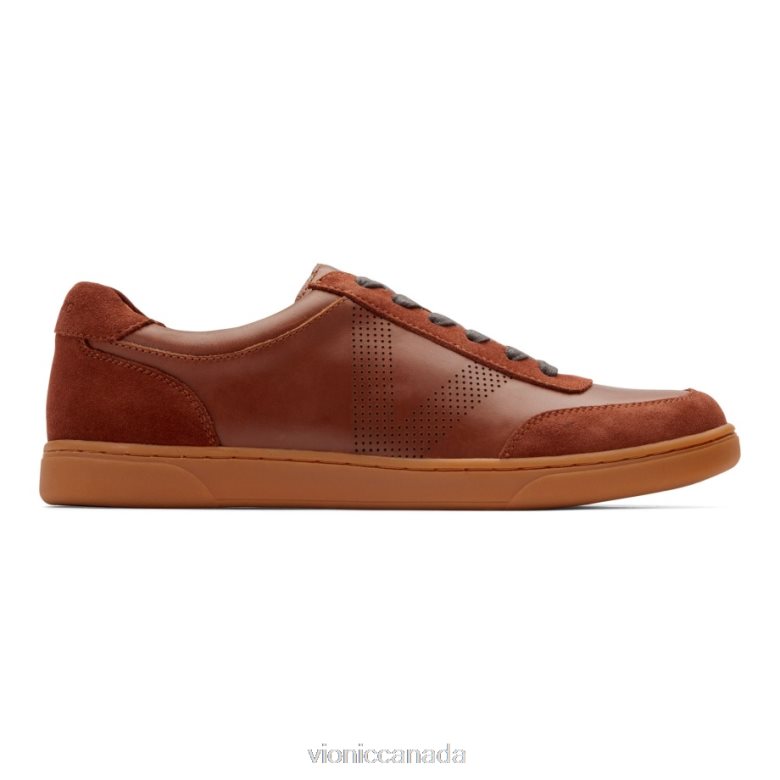 Vionic Brok Casual Lace Up Trainer 46426658 Dark Brown Vionic canada sale