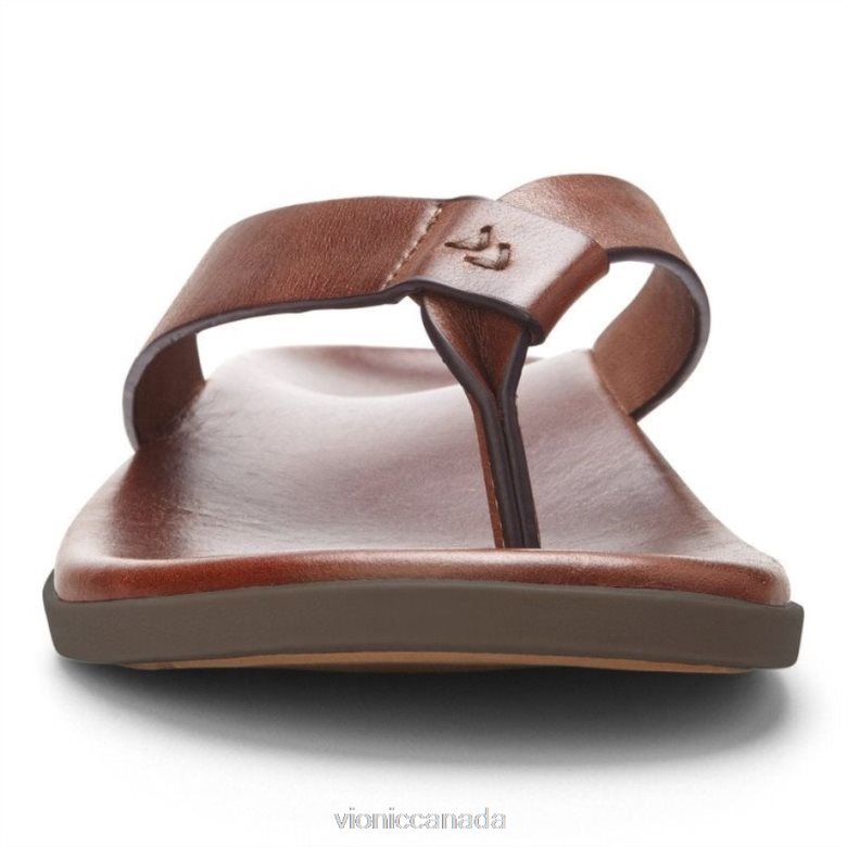 Vionic Elijah Toe Post Sandal 4642661453 Brown Vionic canada shoes