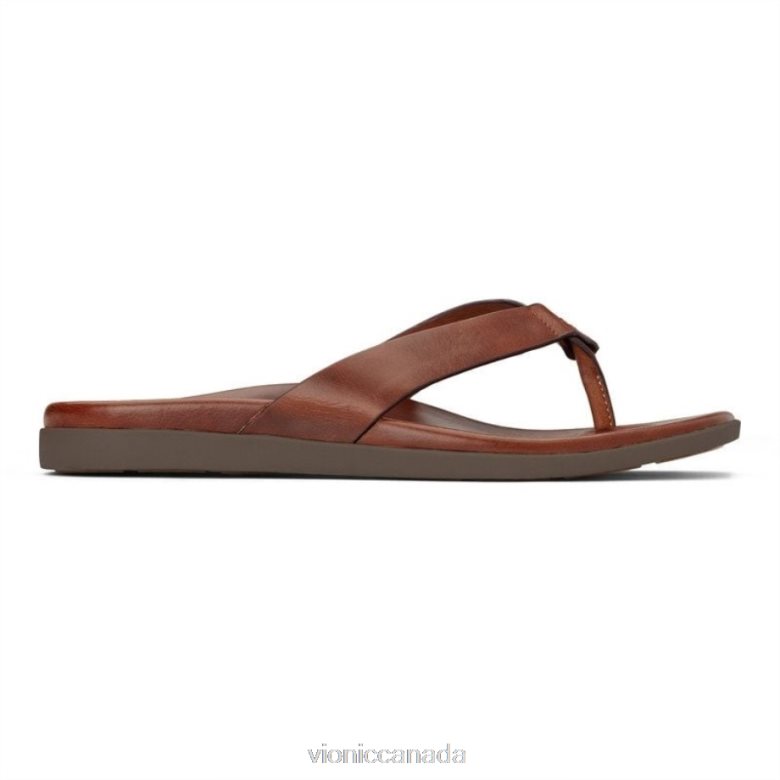 Vionic Elijah Toe Post Sandal 4642661453 Brown Vionic canada shoes