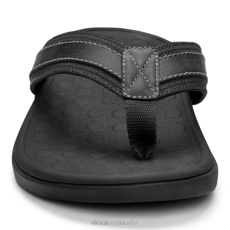 Vionic Men\'s Tide Toe Post Sandal 46426621 Black Vionic boots canada