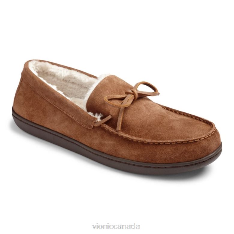 Vionic Adler Slipper 464266266 Chestnut Vionic shoes calgary