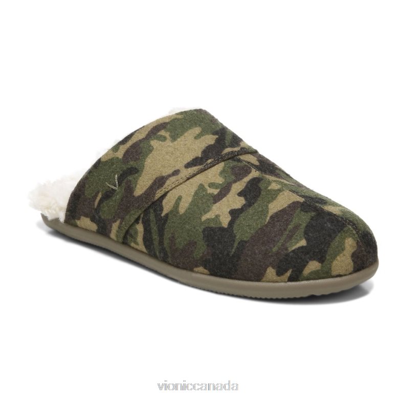 Vionic Alfons Mule Slipper 4642661482 Olive Camo Vionic sneakers