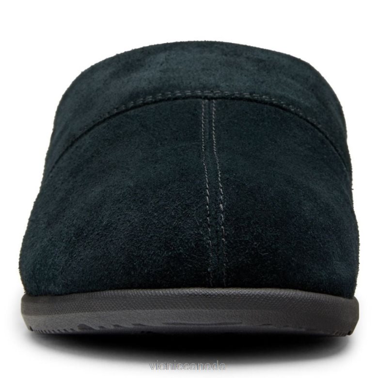 Vionic Alfons Mule Slipper 4642661483 Black Suede Vionic canada shoes