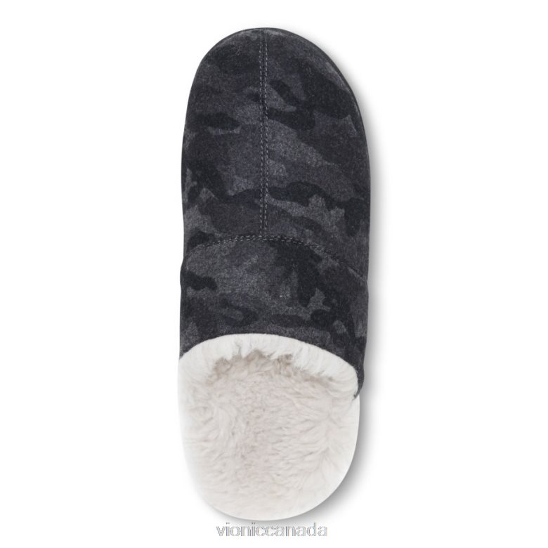 Vionic Alfons Mule Slipper 4642661486 Dark Shadow Camo Vionic boots canada