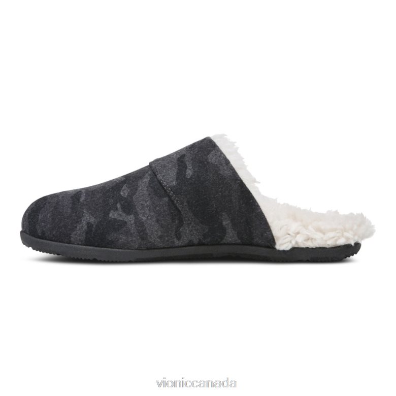 Vionic Alfons Mule Slipper 4642661486 Dark Shadow Camo Vionic boots canada