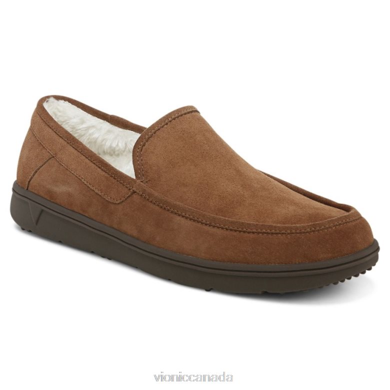 Vionic Gustavo Slipper 464266383 Toffee Vionic canada