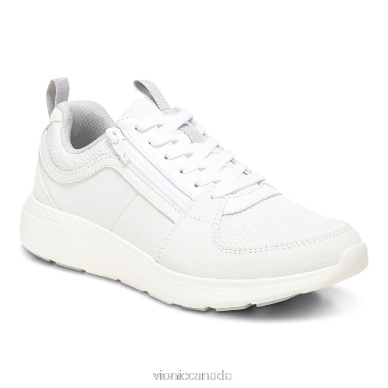 Vionic Athena Sneaker 4642661023 White Vionic shoes calgary