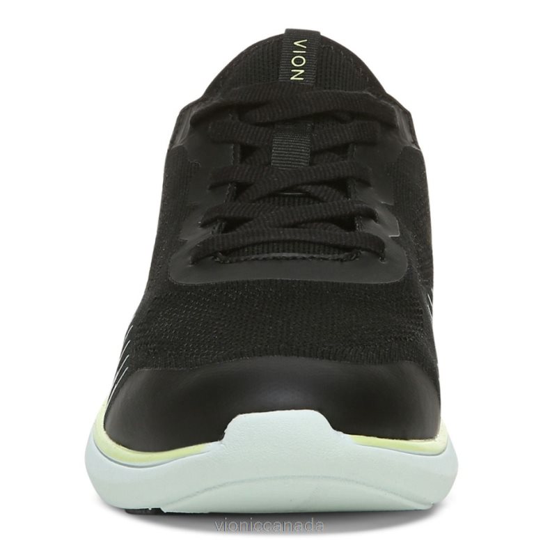 Vionic Embolden Sneaker 464266975 Black Pale Lime Vionic shoes calgary