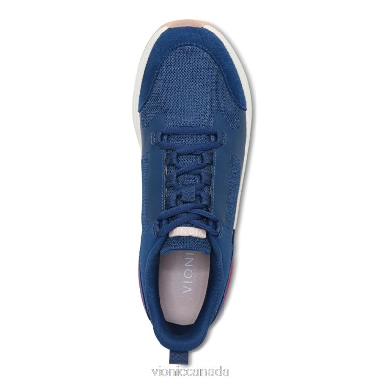 Vionic Fearless Sneaker 464266954 Dark Blue Berry Vionic canada shoes