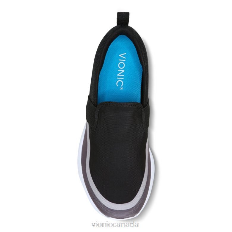 Vionic Nalia Slip on Sneaker 4642661035 Black Grey Vionic canada sale